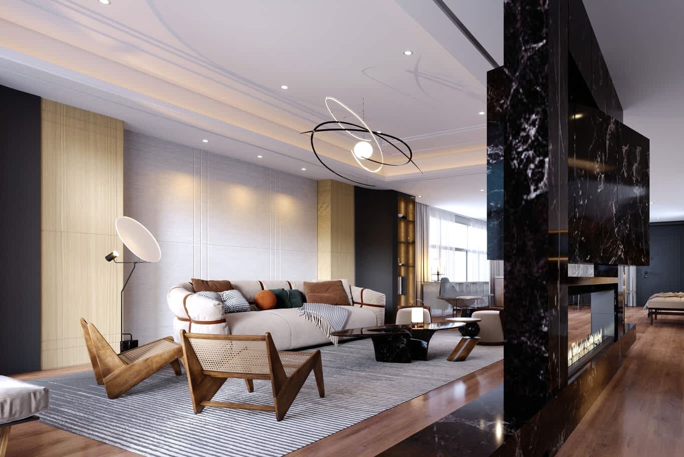 Bloom Living villa family room