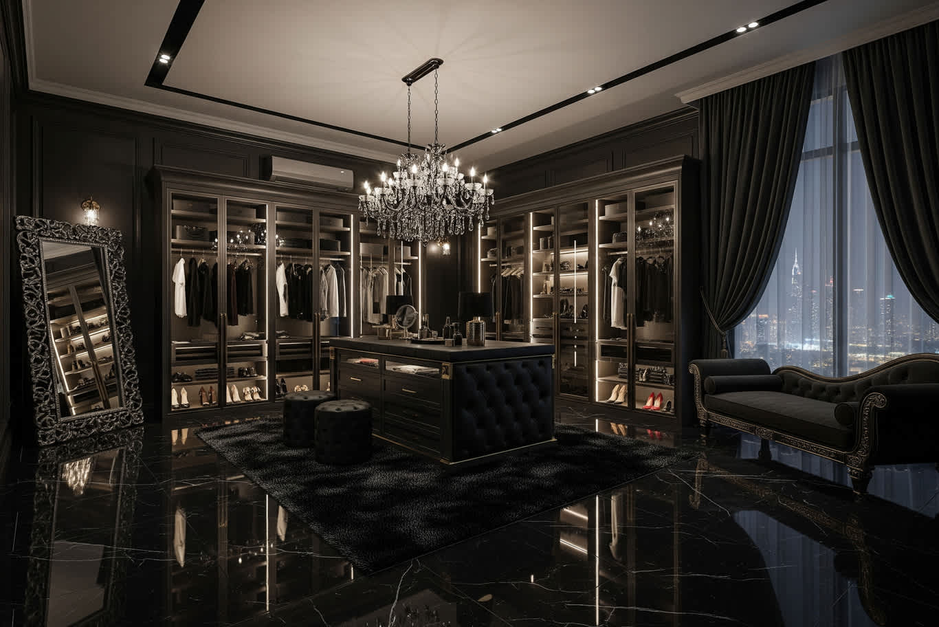 dressing room almirah design