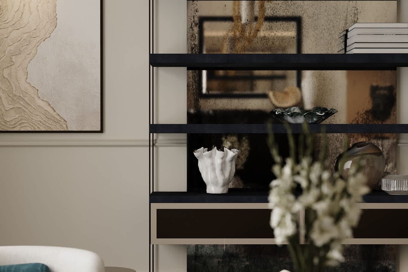 Exclusive living room decor