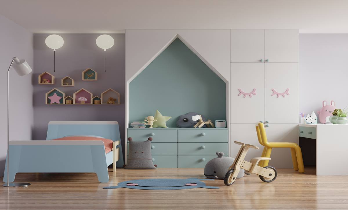 تصميم غرفة نوم الاطفال