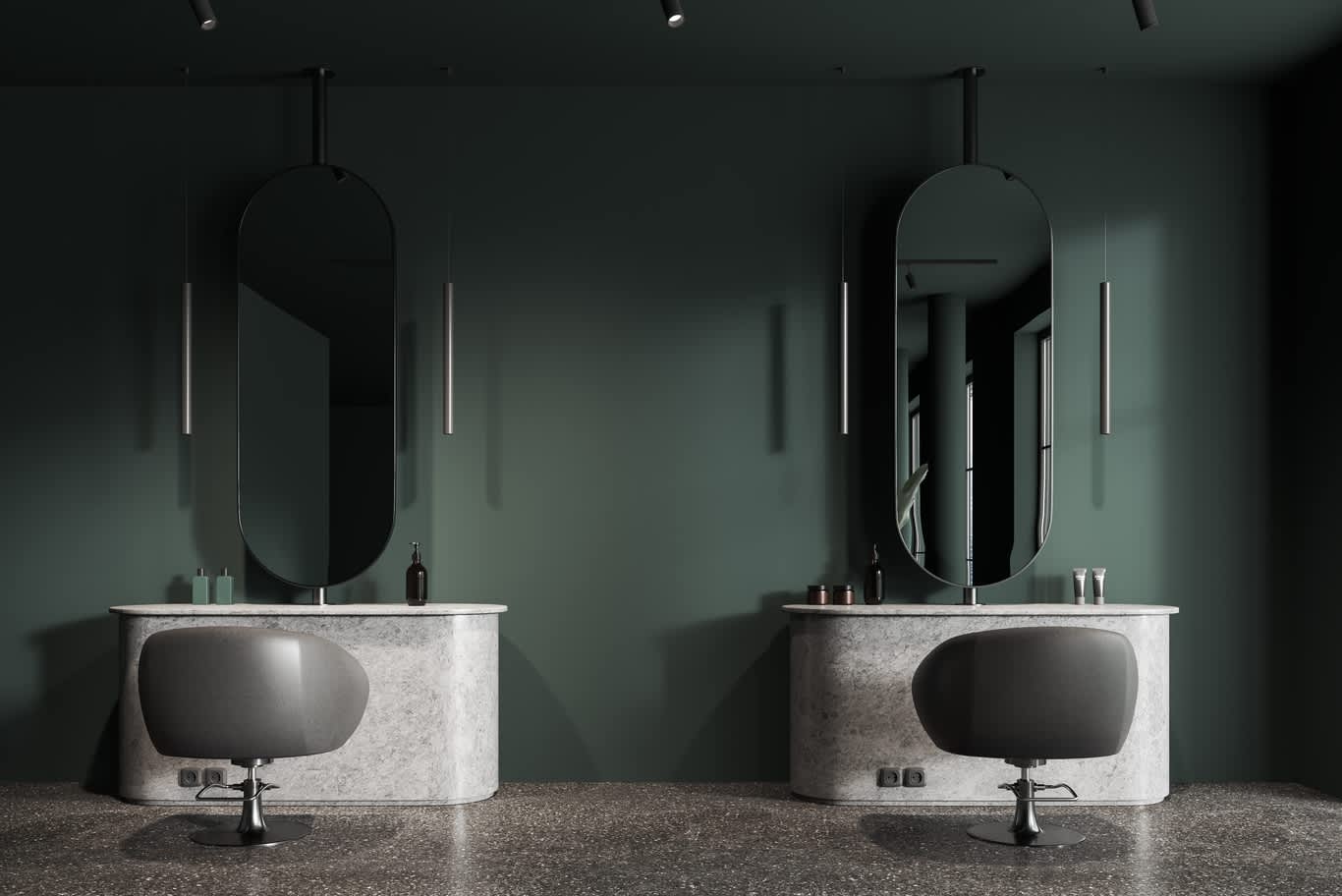 color palette for modern salons