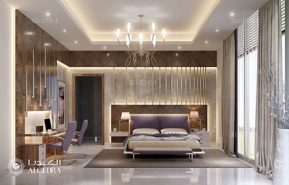 interior bedroom design Dubai