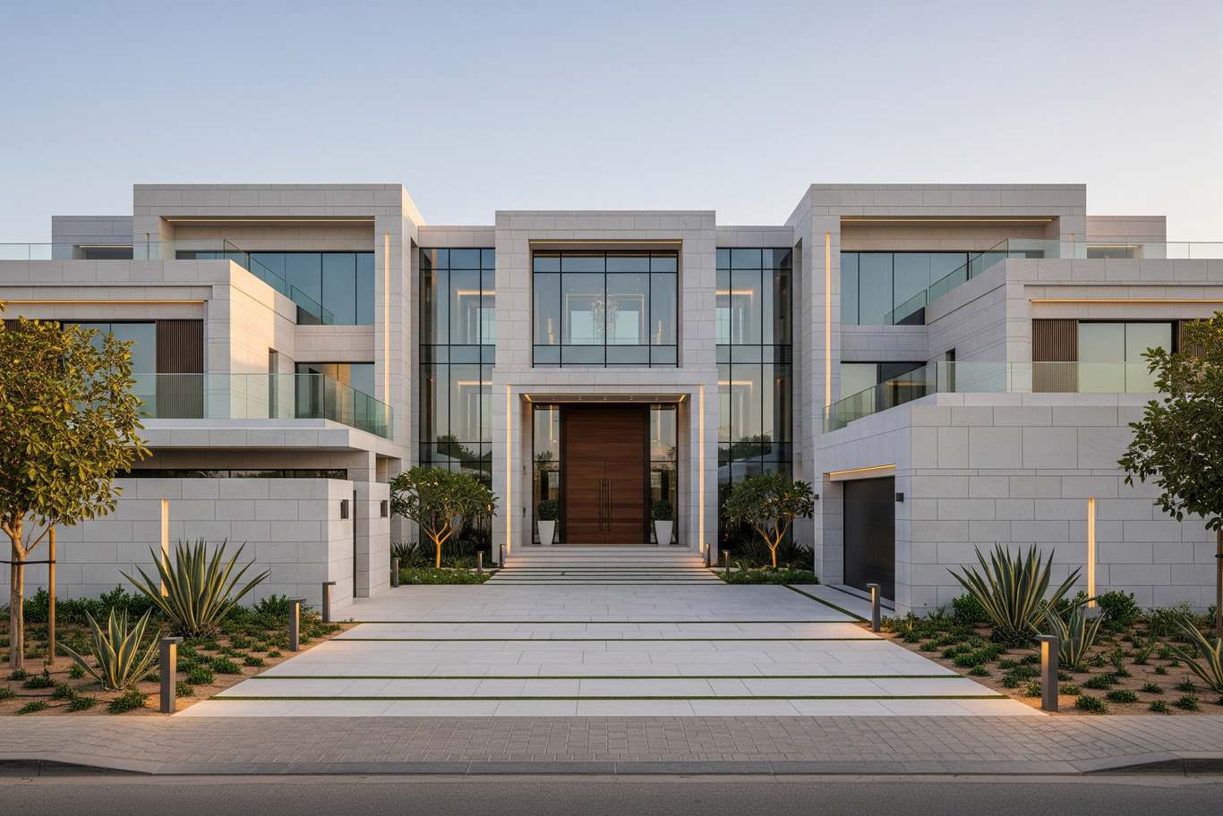 تصميم واجهات فلل مخصصة