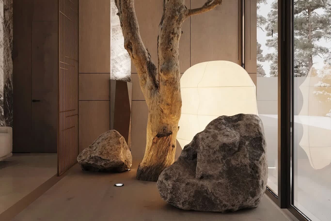 التسلسل المكاني القائم على التراث في المنازل