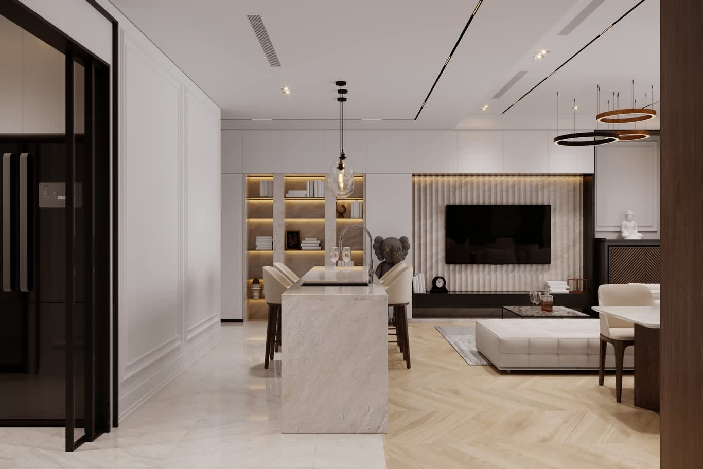 City Walk Dubai apartment decor