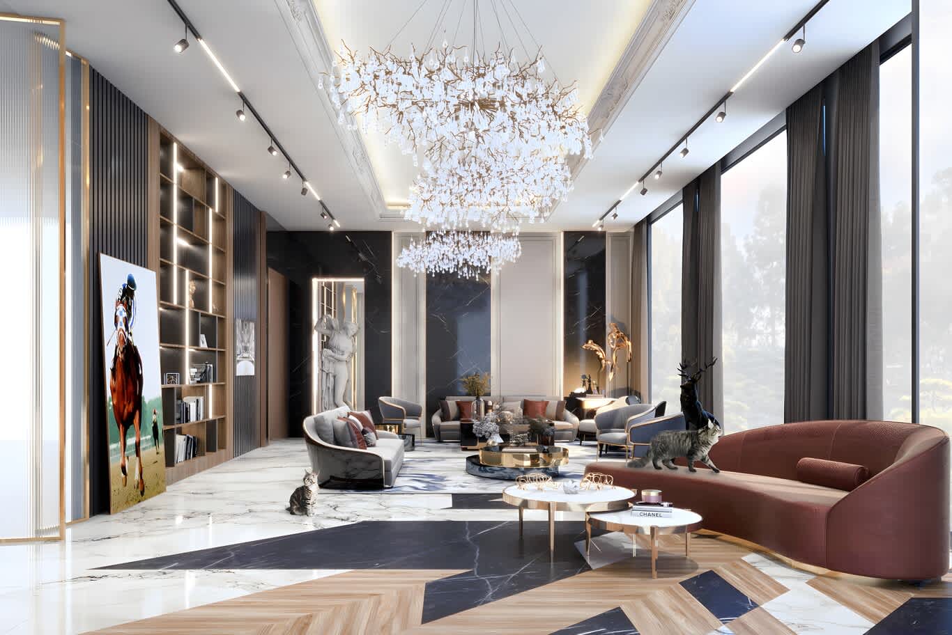 luxury villa fit-out UAE