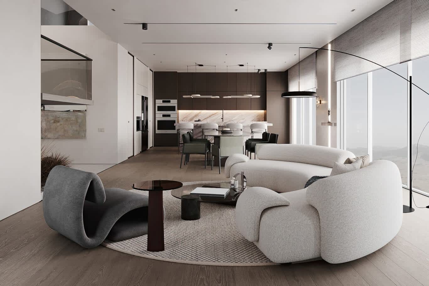 Modern villa design Abu Dhabi