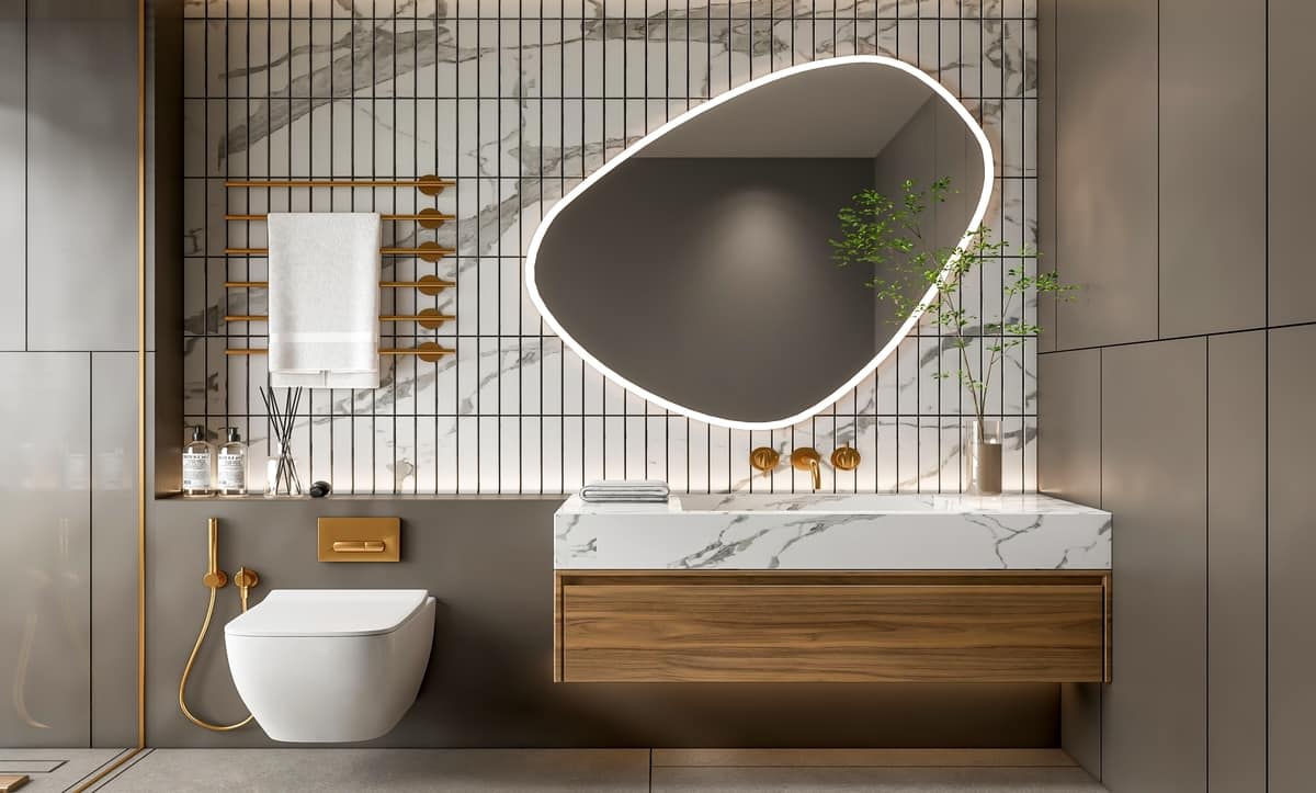 guest bathroom interior design