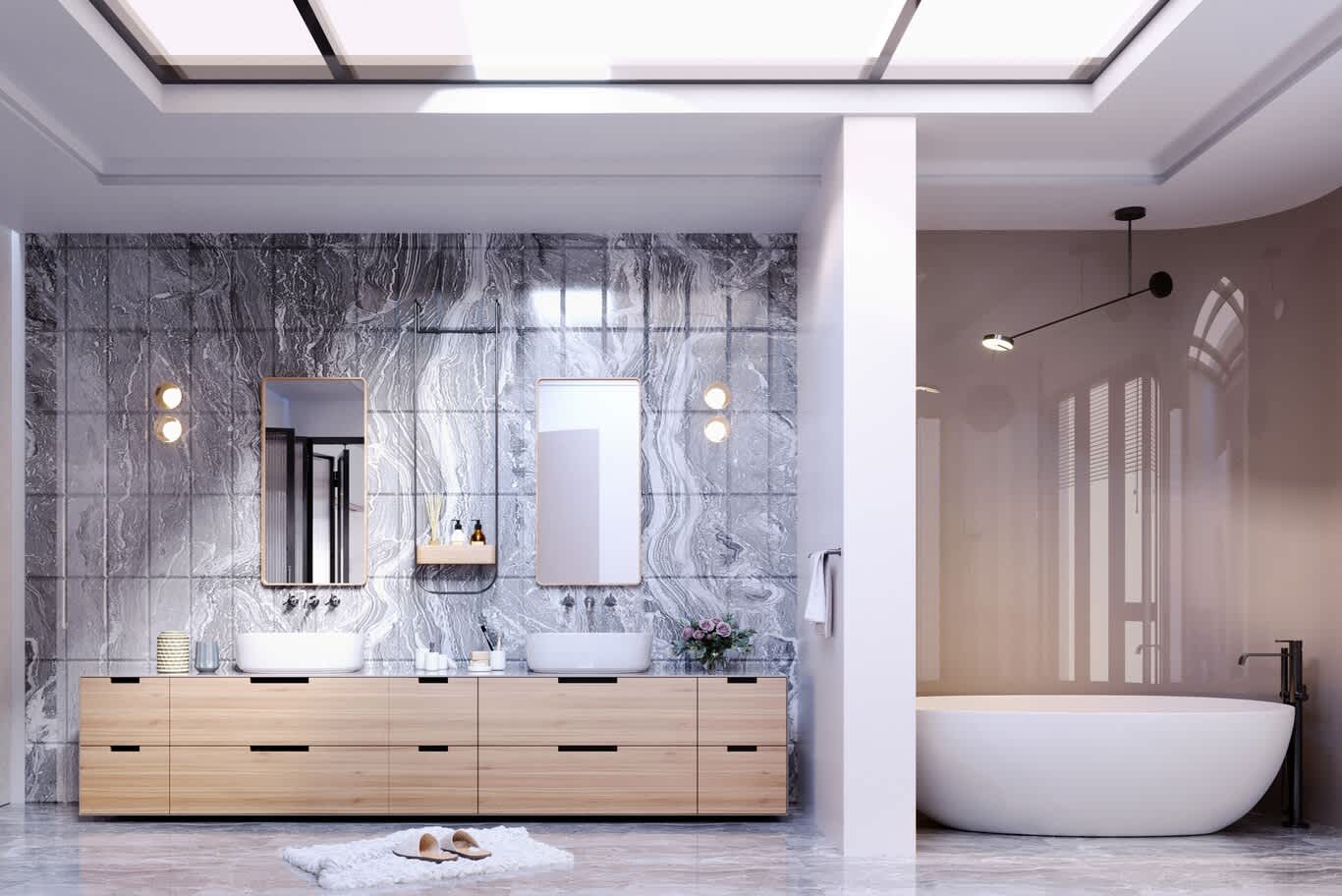 Al Lulu Island villa interior planning