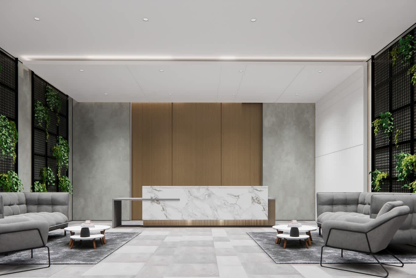 تصميم داخلي للمكاتب في دبي