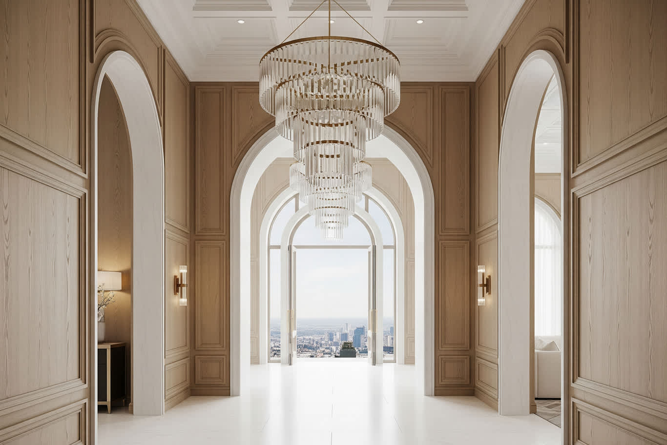 تنسيق مدخل بنتهاوس