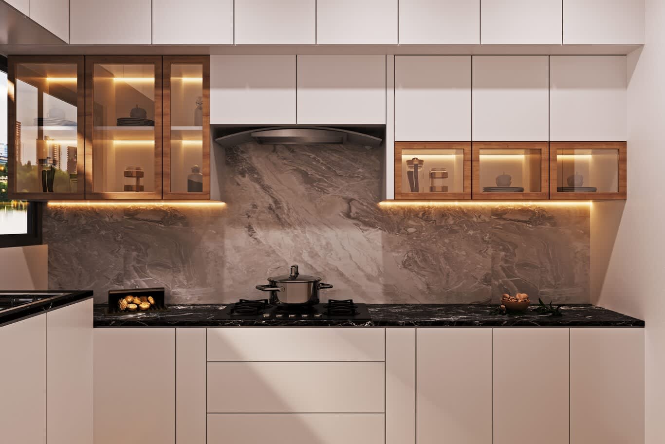 single-wall kitchen