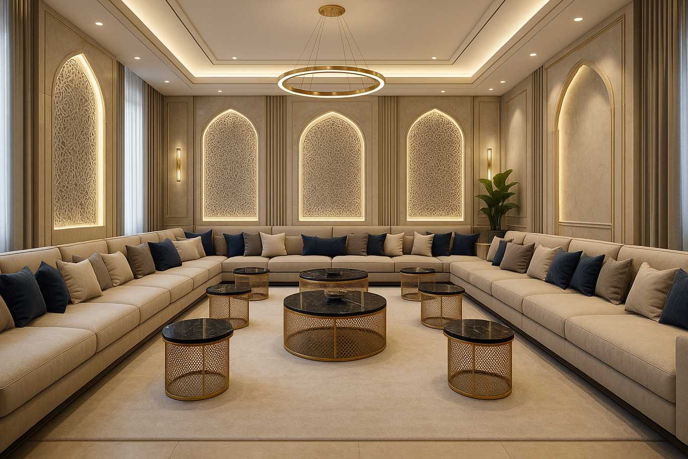أفكار ديكور وتصميم داخلي للمجلس