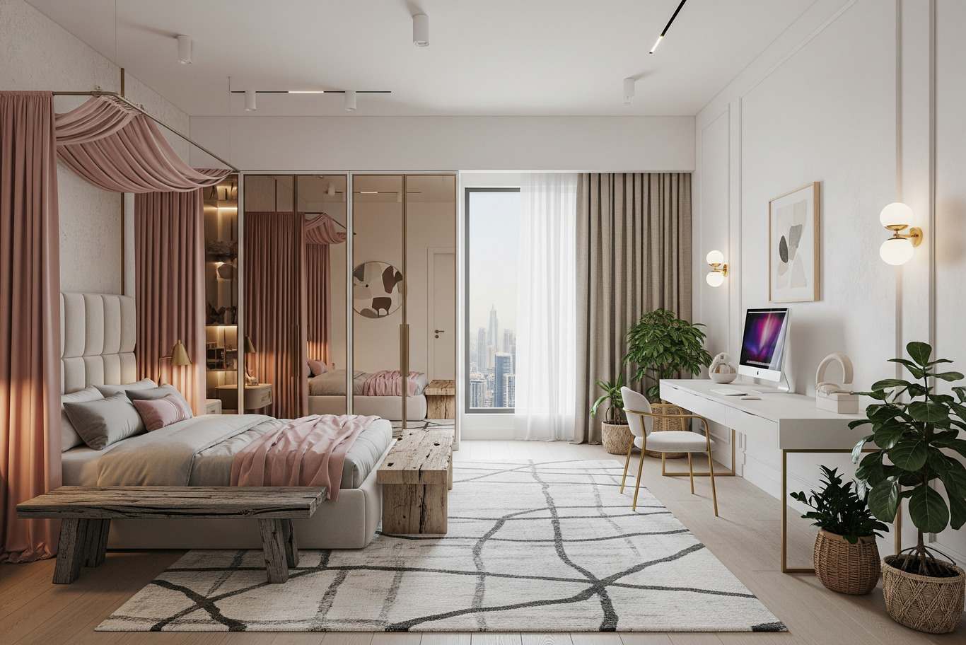 kids bedroom wall design