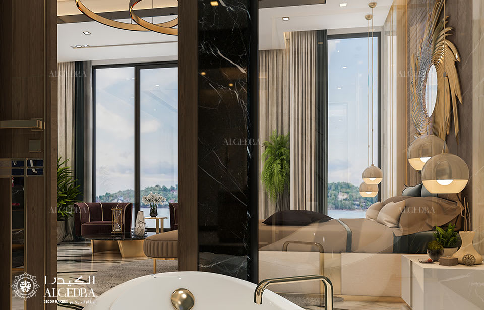 interior design of a residential villa