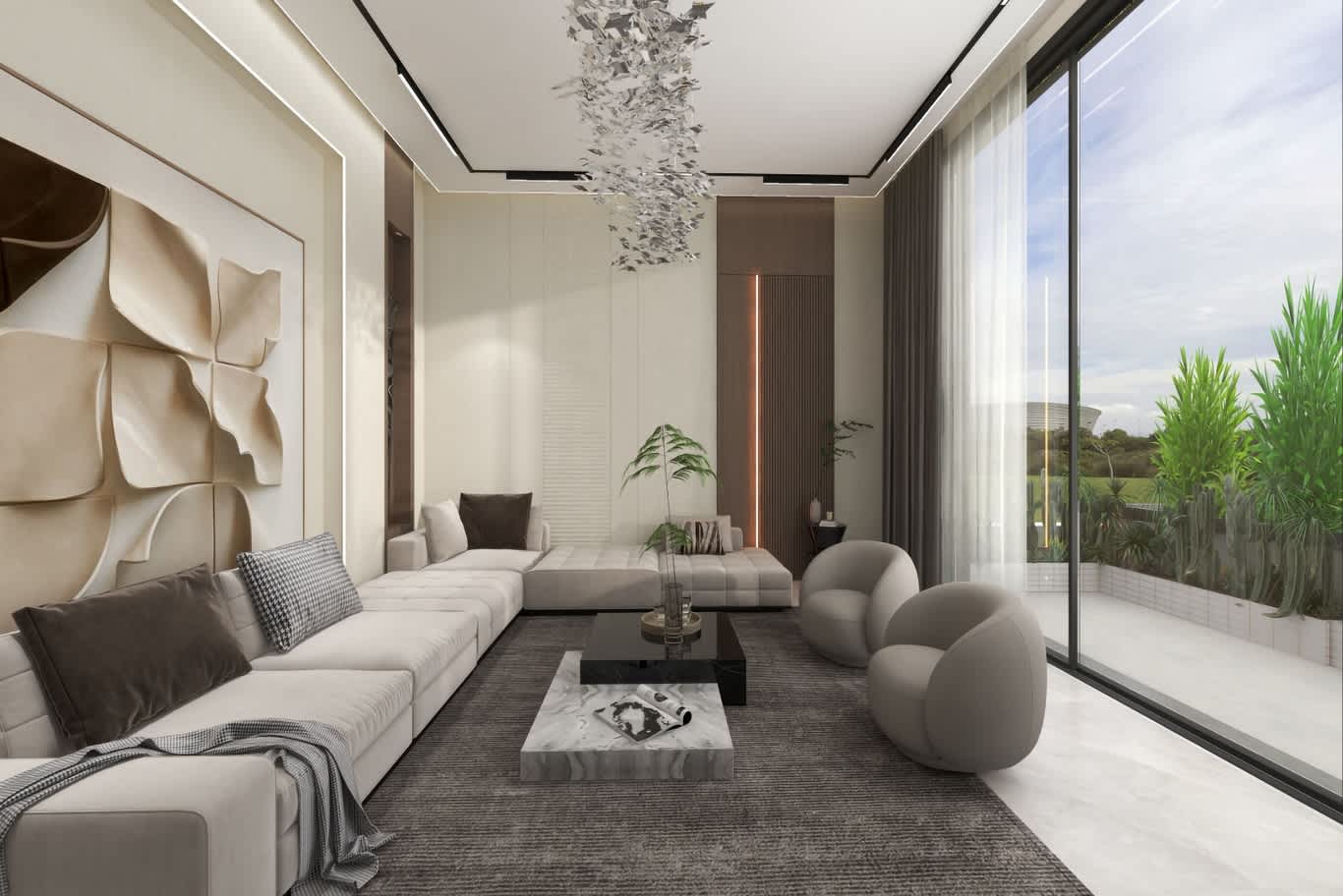 luxury apartment décor
