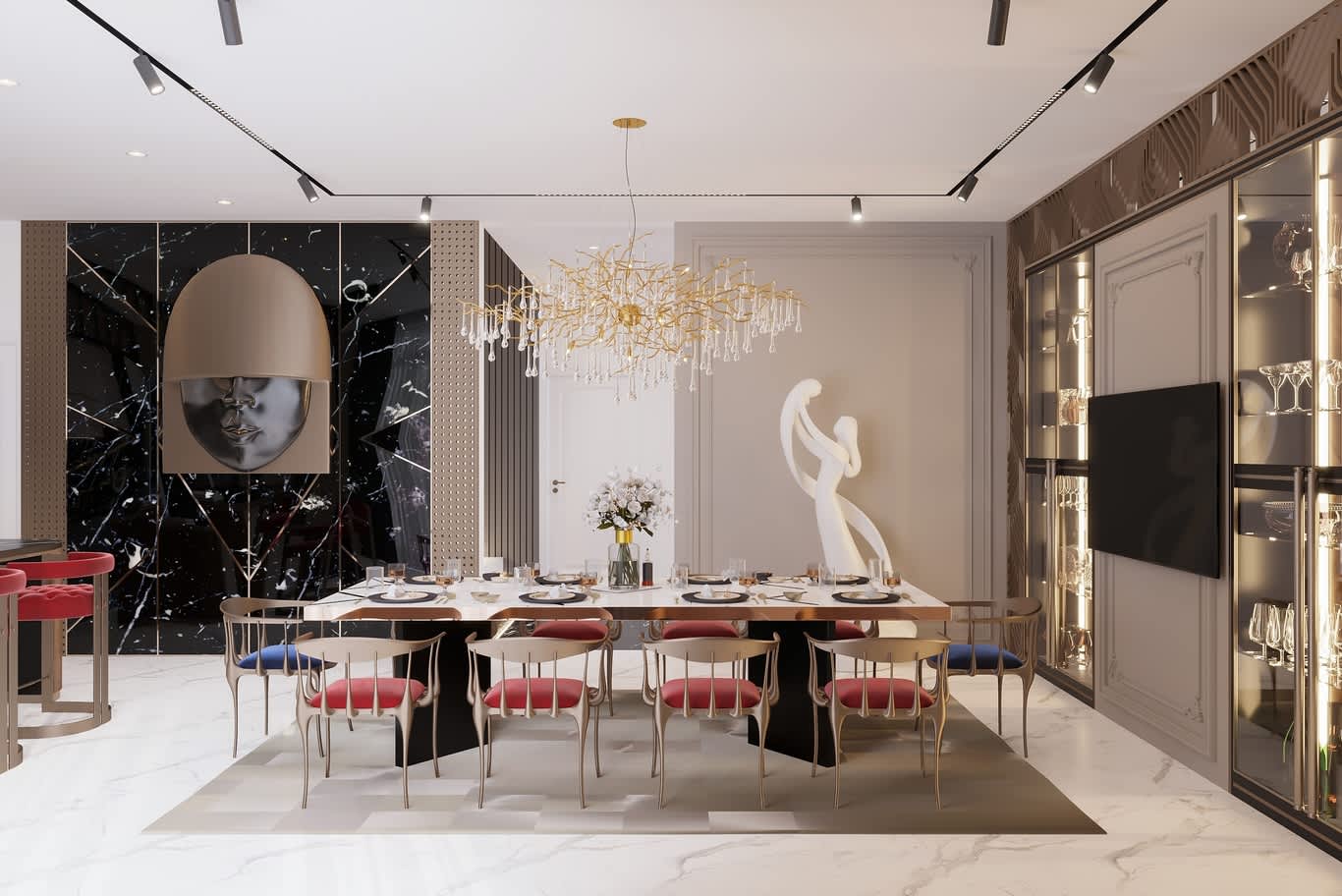 bohemian dining room design ideas
