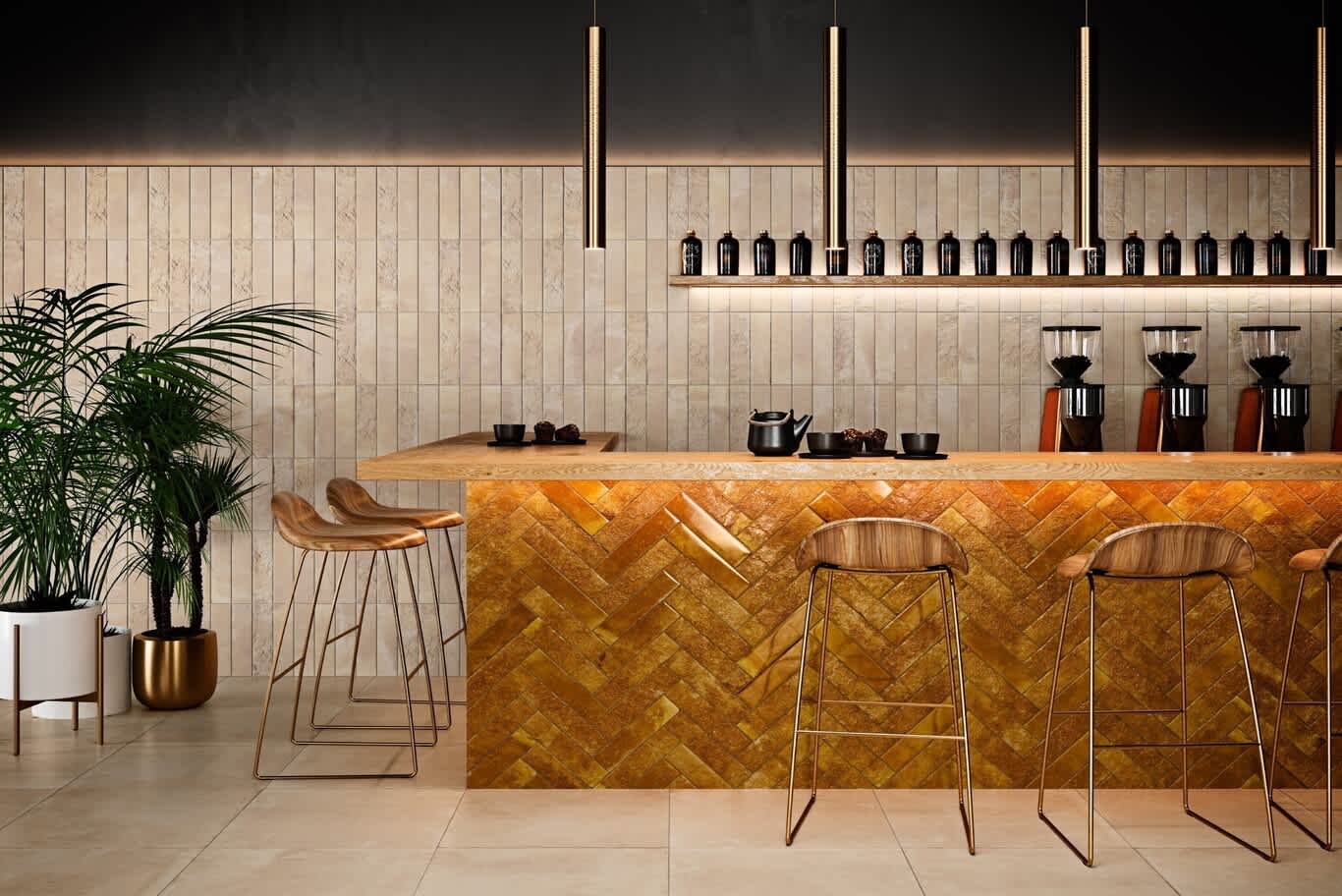 Scandinavian café design concepts