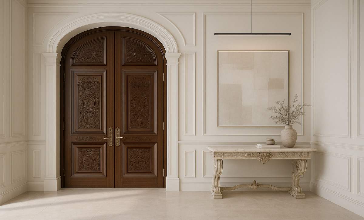 تصميم مدخل فاخر