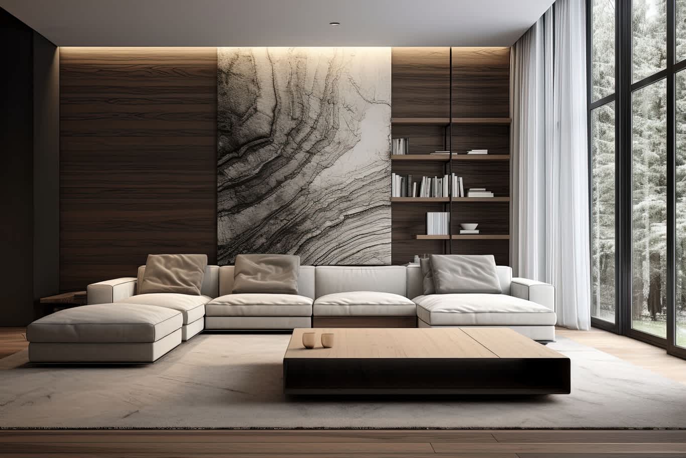African luxury apartment interiors