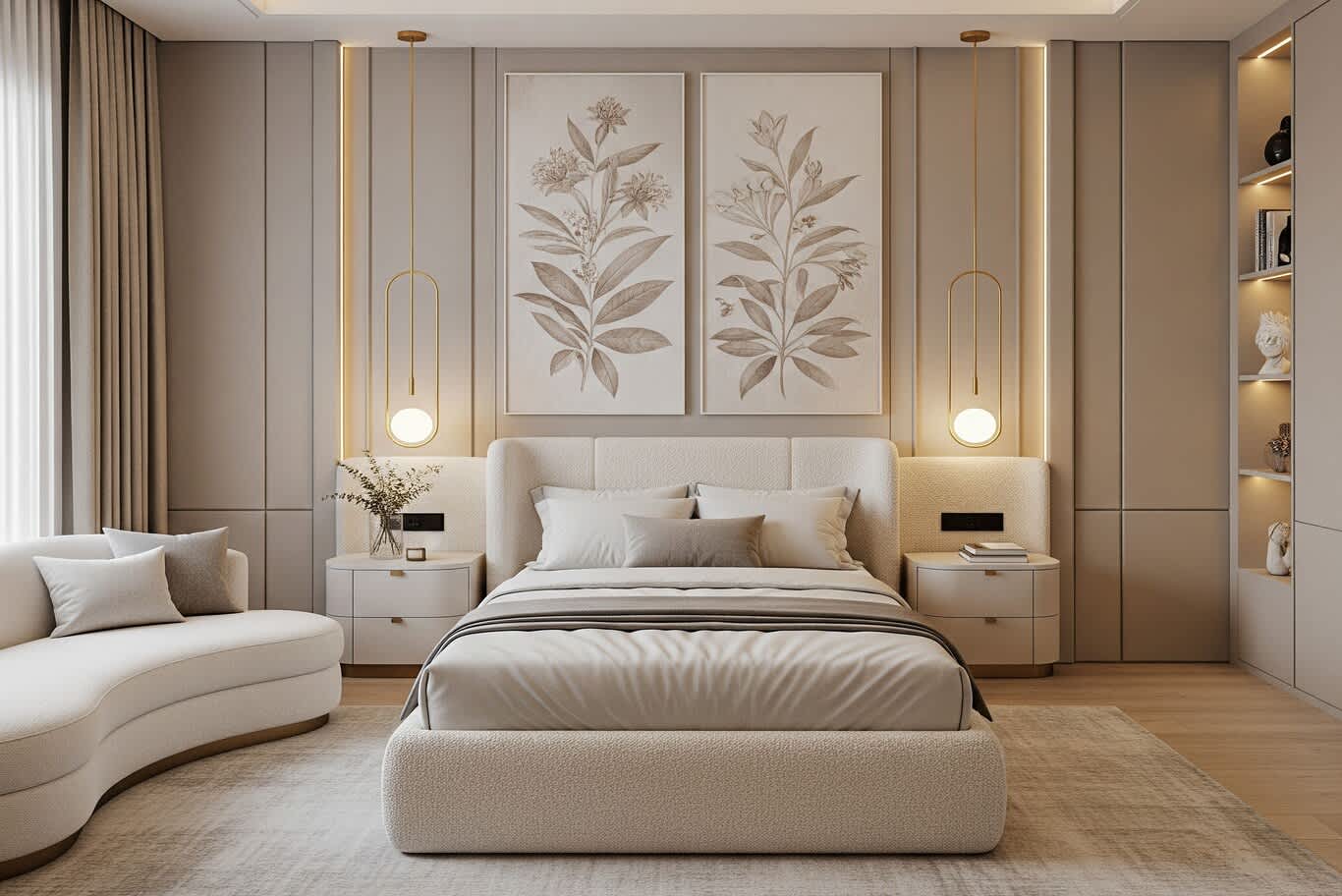 Classic bedroom design