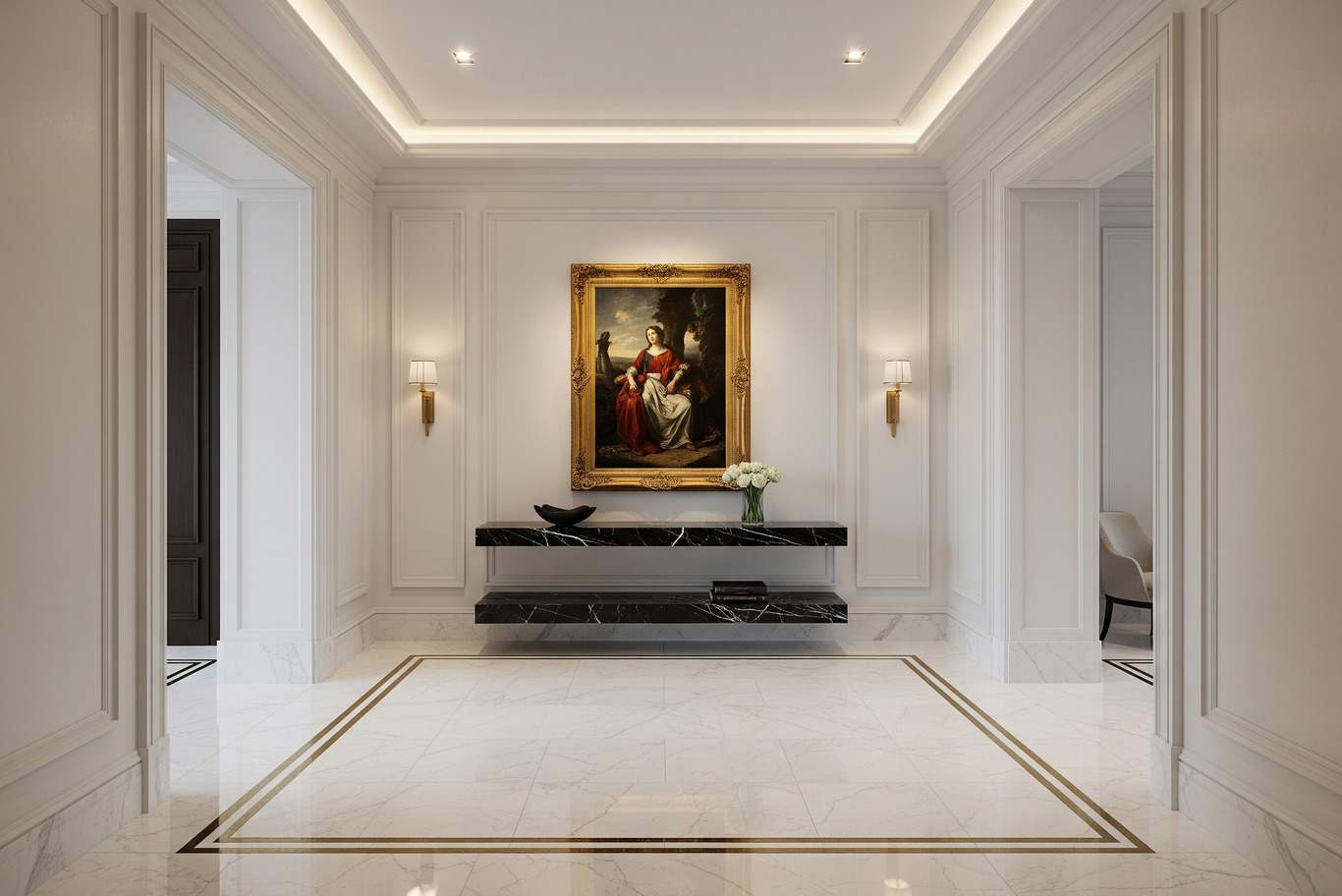 مدخل بنتهاوس مودرن