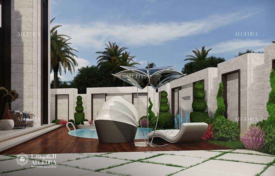 villa landscape design