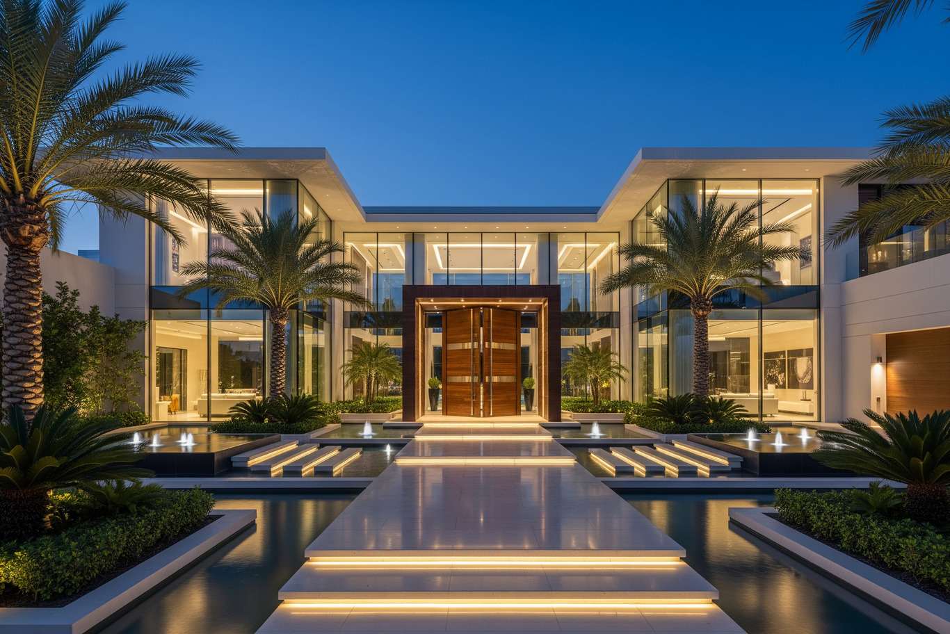 villa curb appeal design