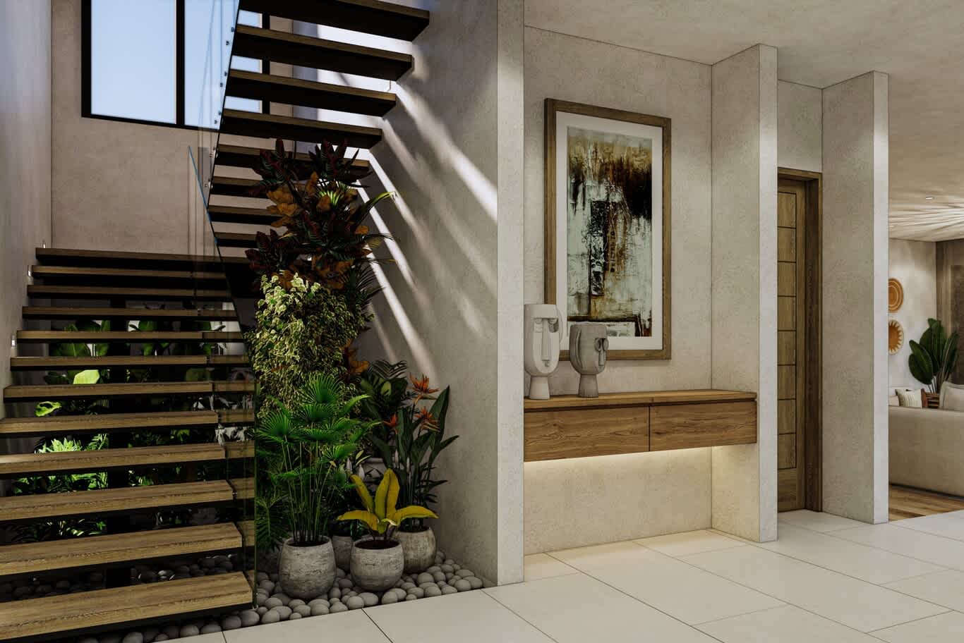 Yas Island villa materials