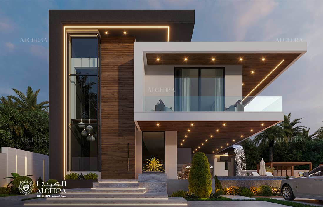 villa architecture design in UAE