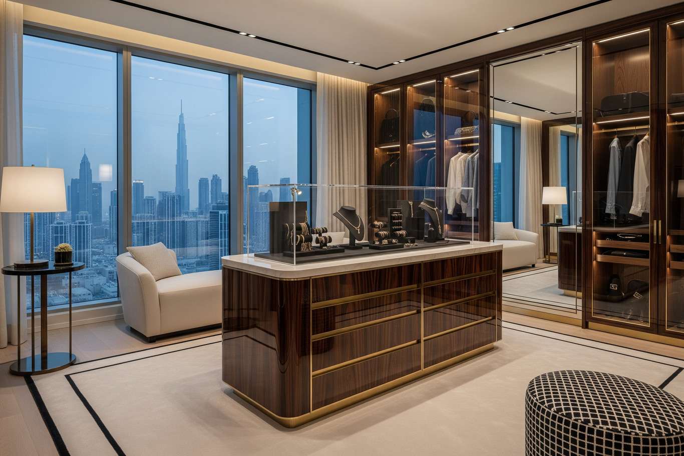 Kalba Al Ghail dressing room