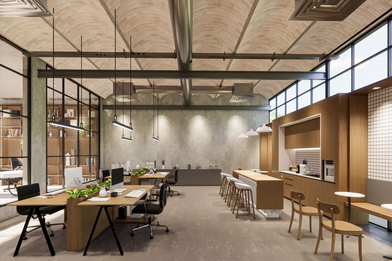 تصميم داخلي للمكاتب في الإمارات