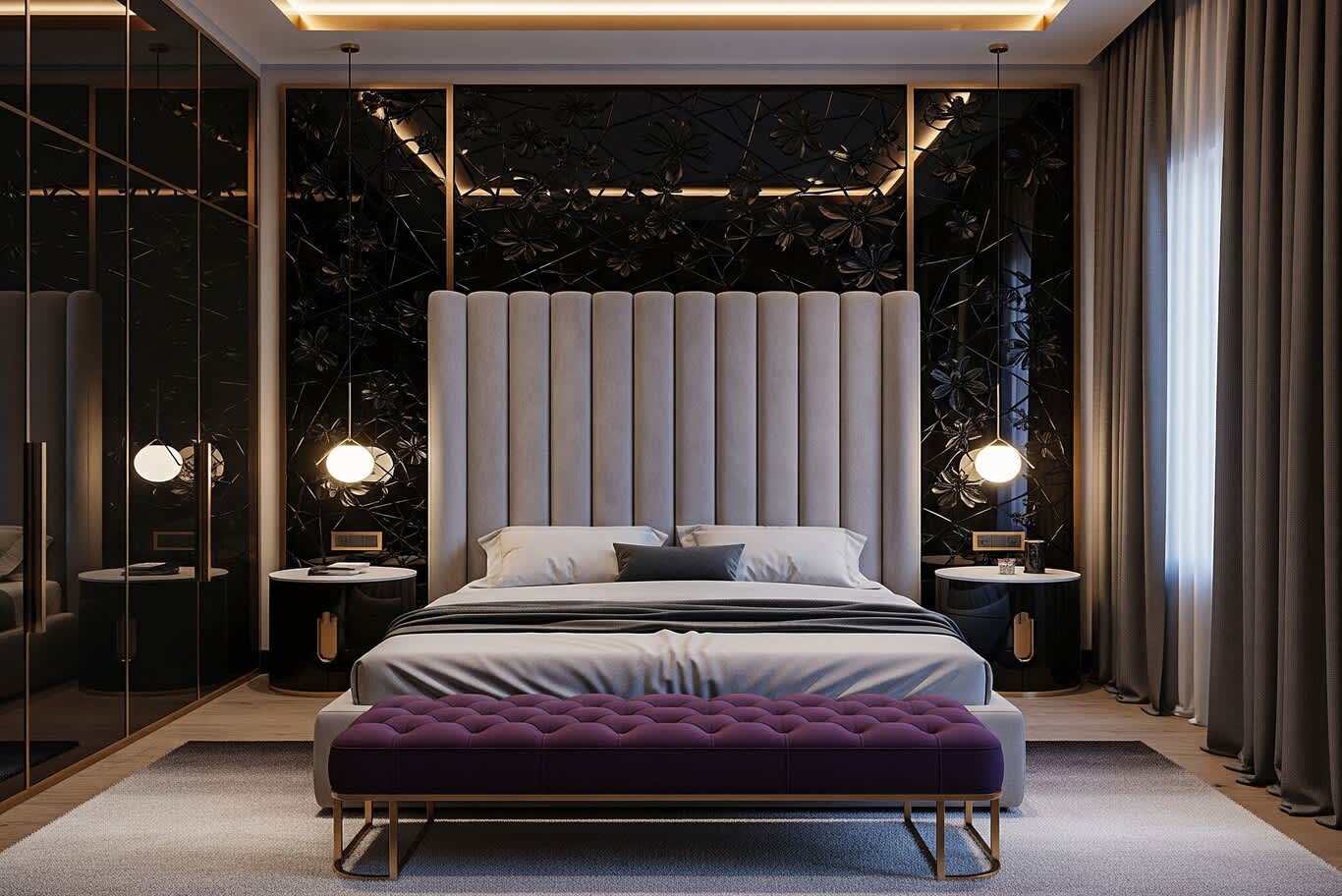 Exclusive bedroom design