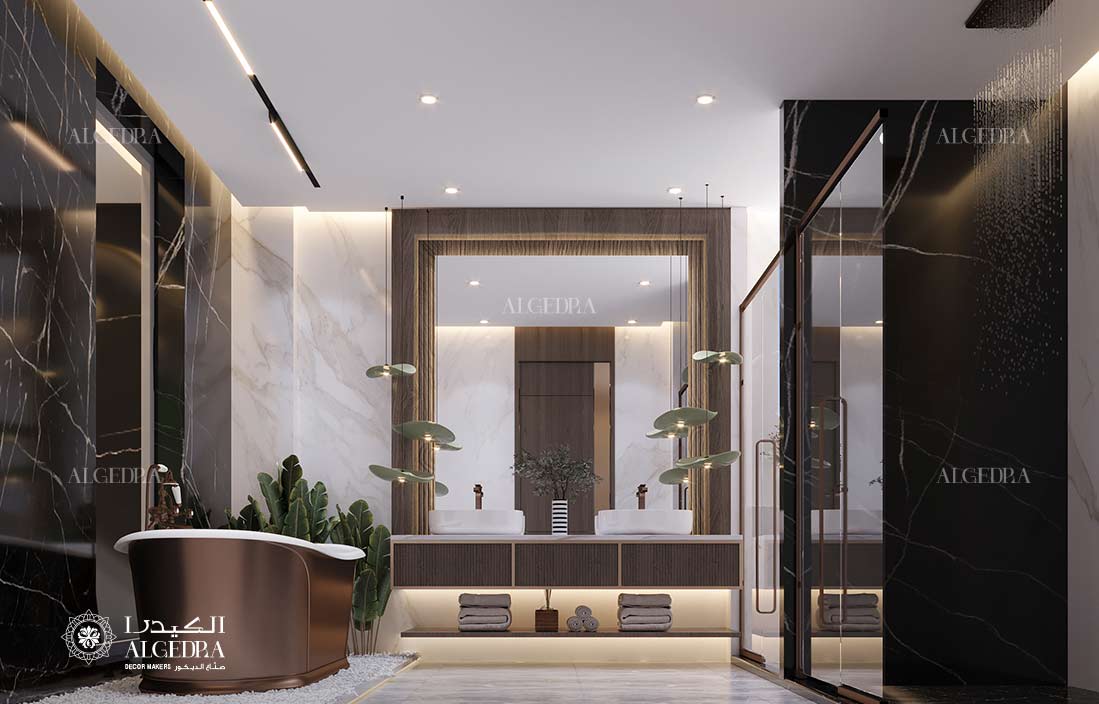 villa bathroom design