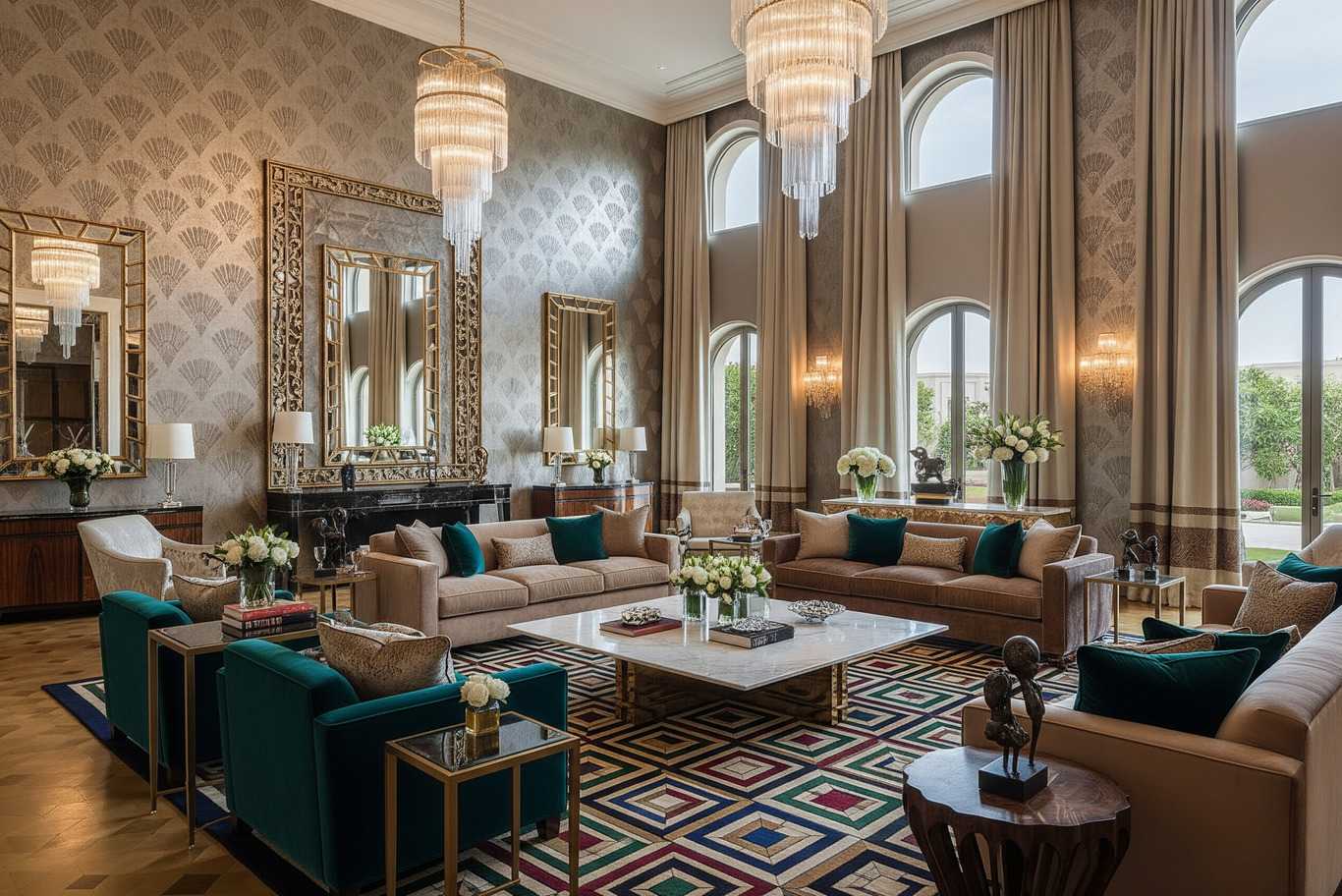 luxury modern majlis design