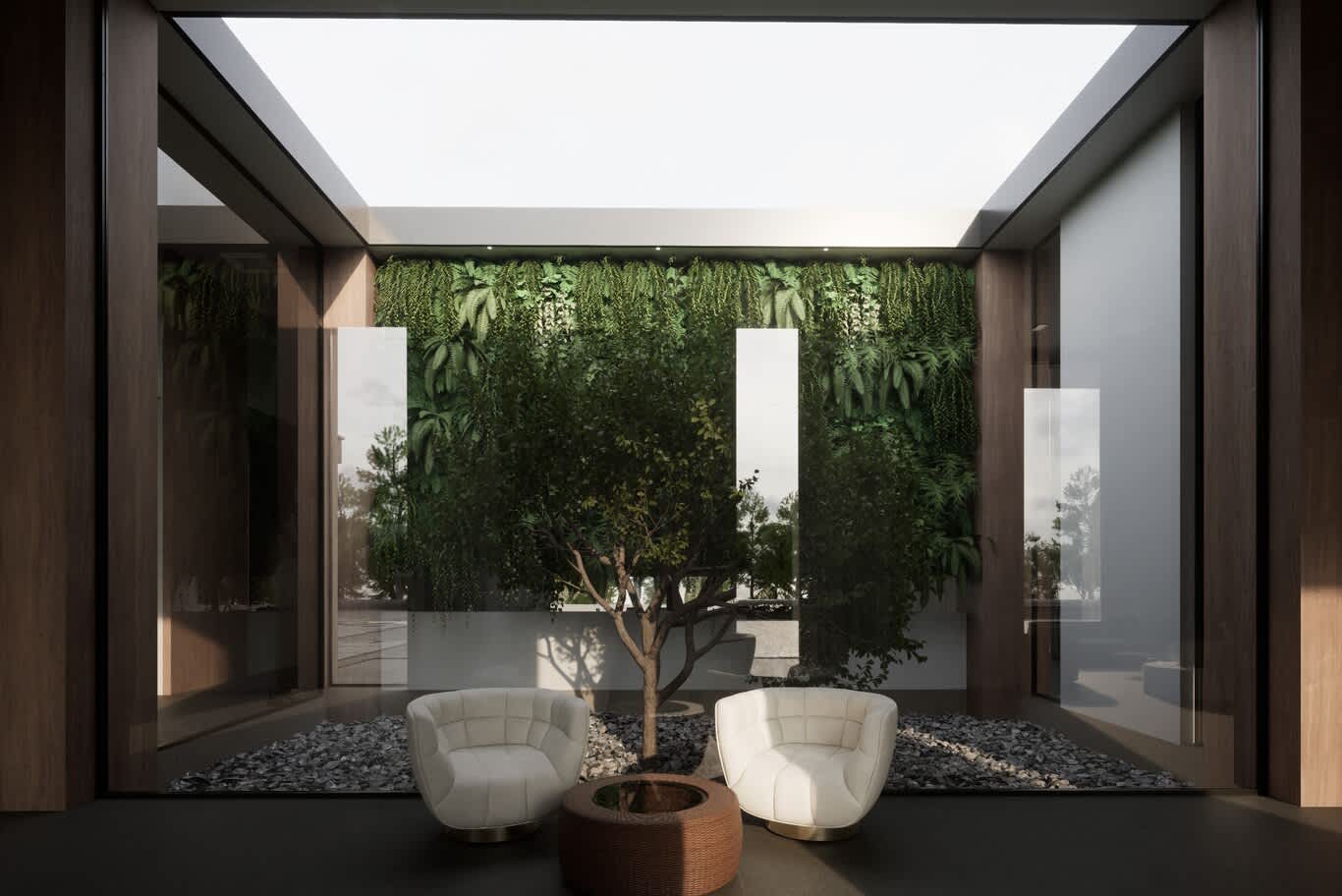 contemporary lounge design Dubai