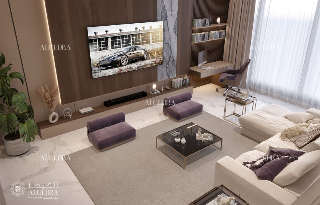 living room design in Bahrain