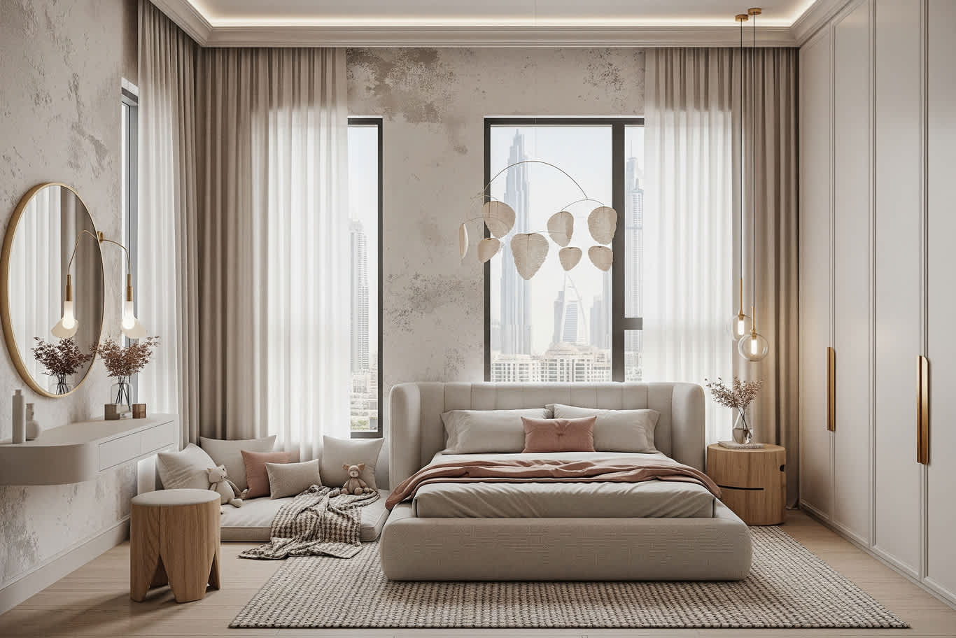 أفكار لتصميم أثاث غرف نوم الأطفال