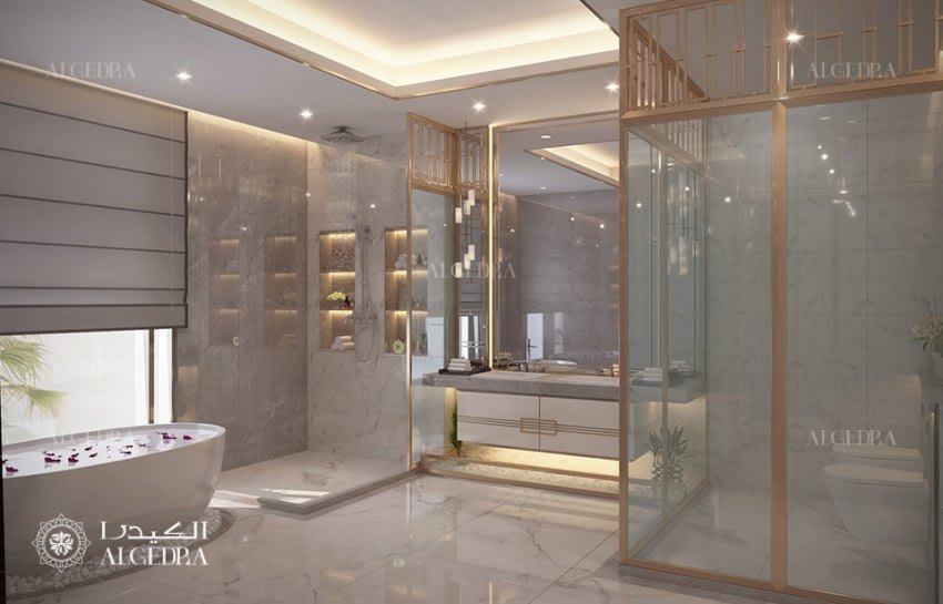 bathroom design in Oman