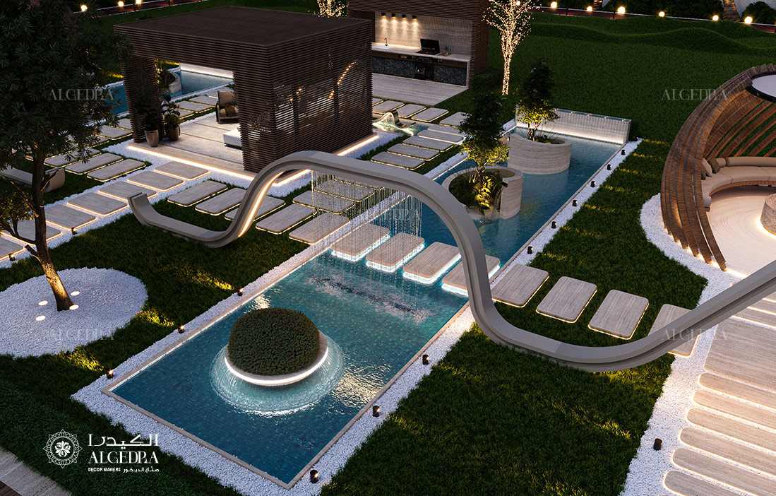 تصميم المناظر الطبيعية السكنية