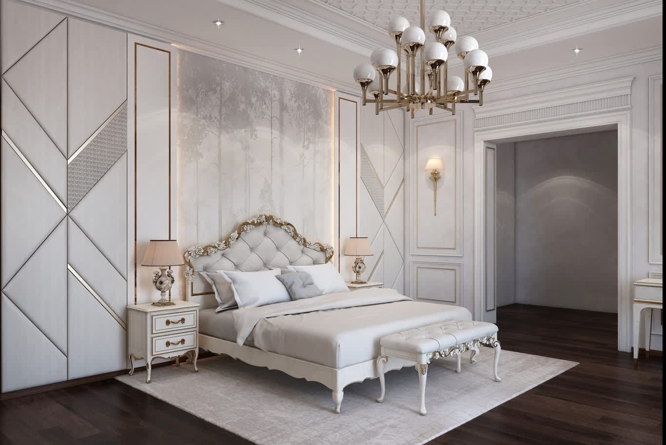 luxury bedroom ceiling design