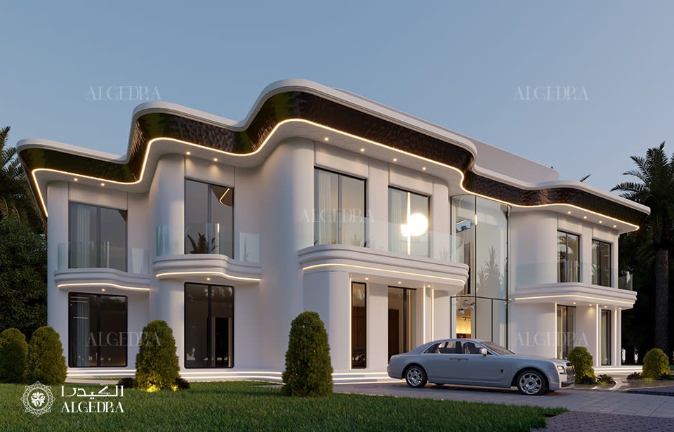 modern architecture villa