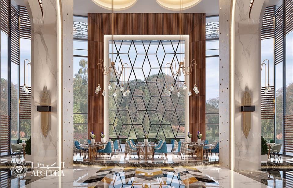 hotel lobby design dubai