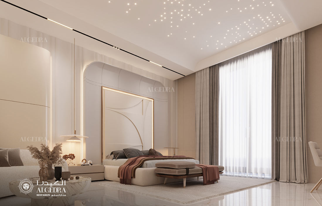 تصميم داخلي بسيط للفيلا