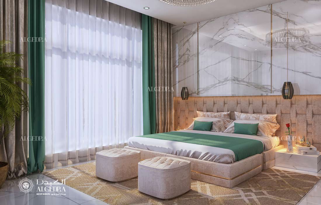 interior elegant modern luxury bedroom design