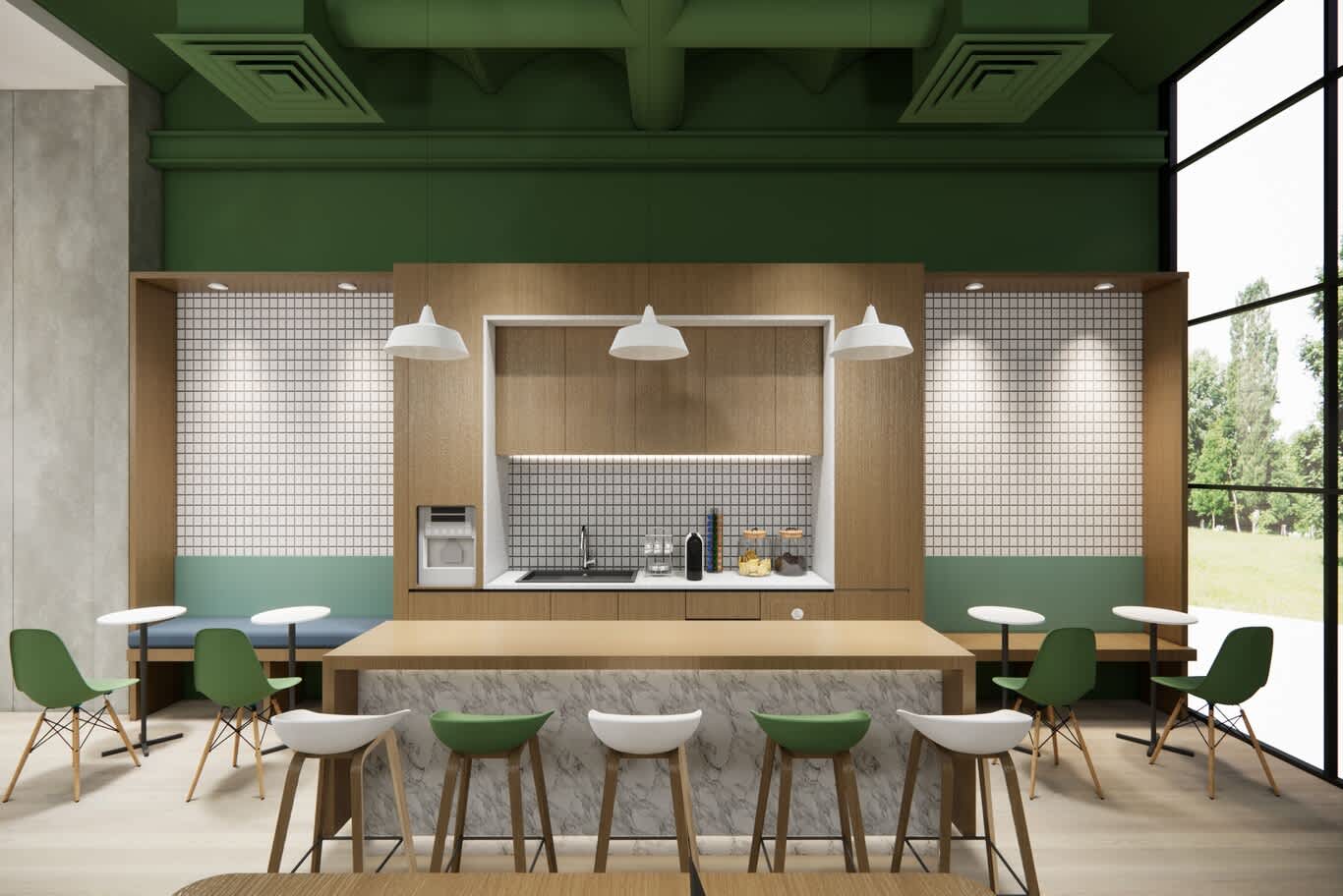 إلهام تصميم ممرات المدارس