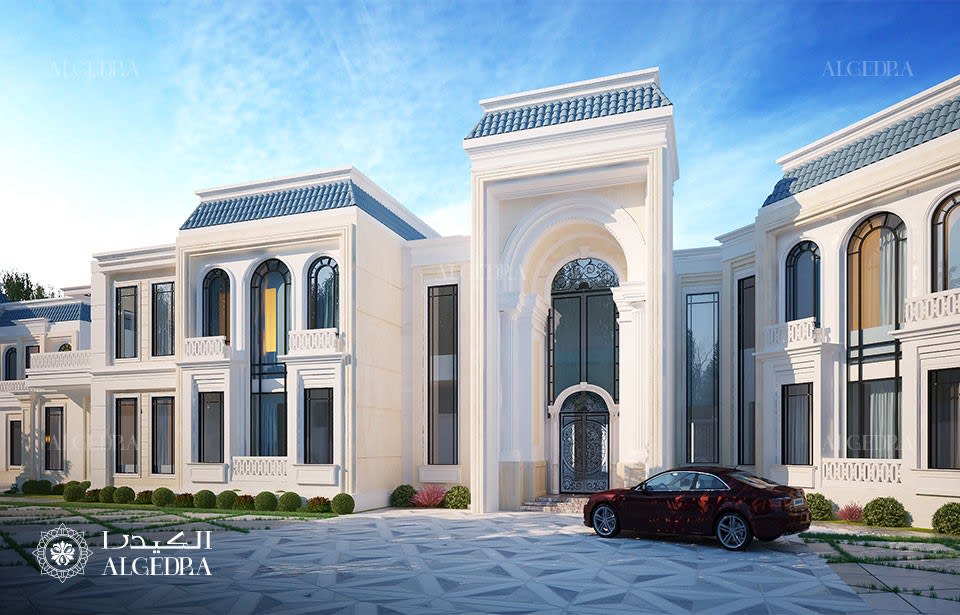 تصميم قصر سكني