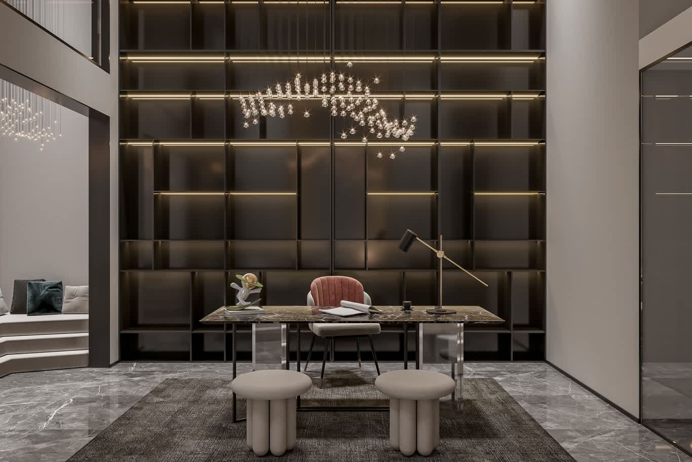 industrial loft office style