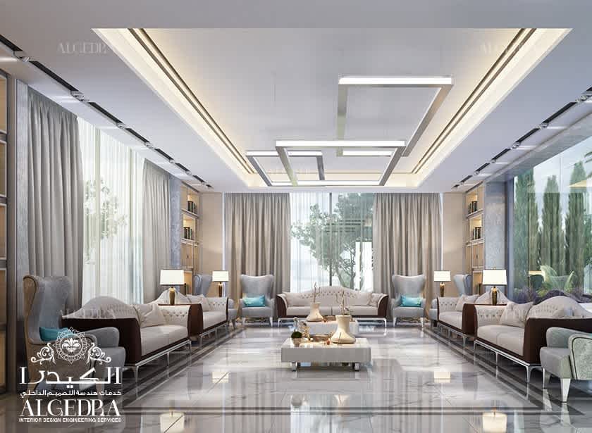 luxury interior design for majlis in Dubai