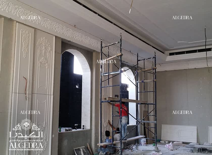 ongoing palace interior work algedra